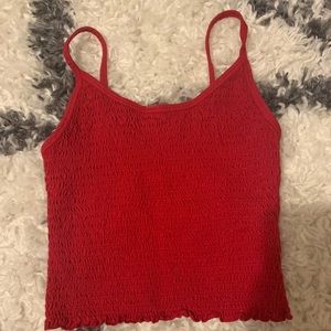Hollister cropped tank